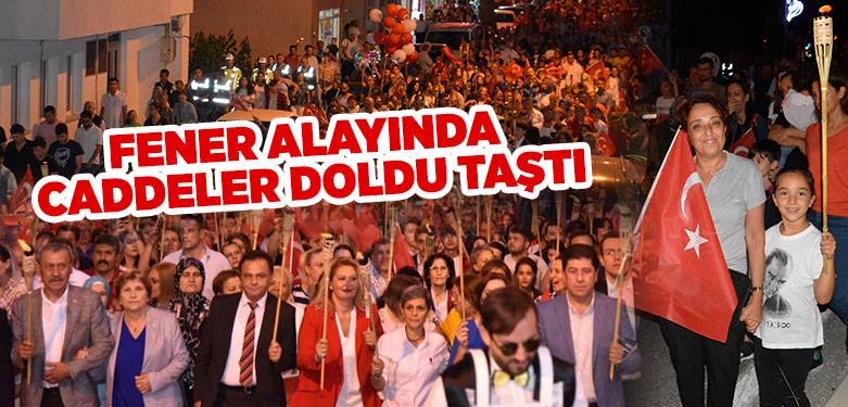 FENER ALAYINDA CADDELER DOLDU TAŞTI