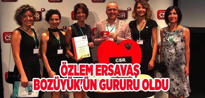 Özlem Ersavaş Bozüyük'ün gururu oldu