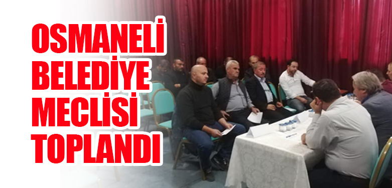 OSMANELİ BELEDİYE MECLİSİ