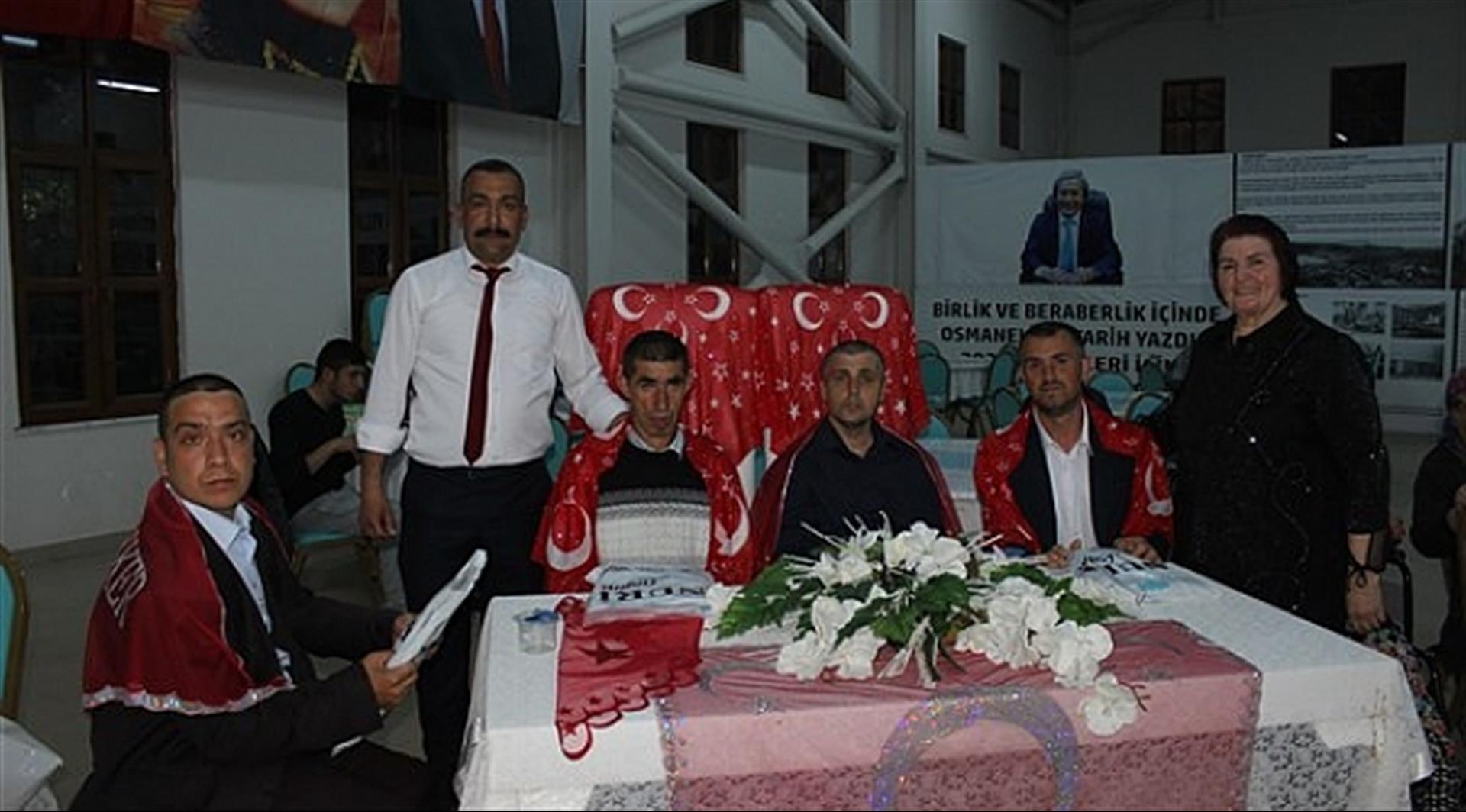 ENGELLİ GENÇLERE ASKER EĞLENCESİ DÜZENLENDİ