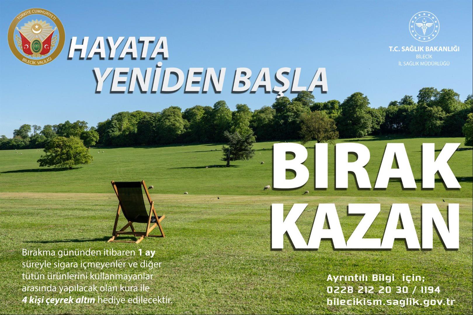 SİGARA BIRAKMAYA 248 BAŞVURU