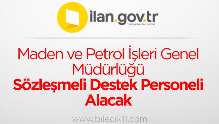 bilecik11-Maden ve Petrol İşleri Genel Müdürlüğü