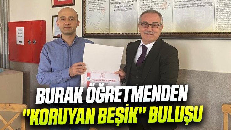 BURAK ÖĞRETMENDEN ''KORUYAN BEŞİK'' BULUŞU