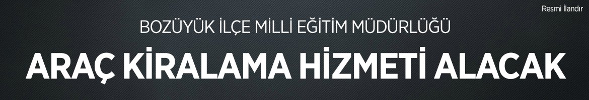 BOZÜYÜK İLÇE MİLLİ EĞİTİM MÜDÜRLÜĞÜ