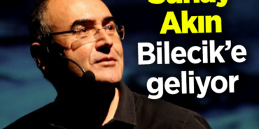 Sunay Akın Bilecik'e geliyor