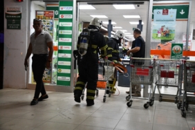 Bilecik'te market deposunda çıkan yangın söndürüldü