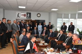 ATAMAN BELEDİYE'Yİ ZİYARET ETTİ