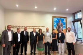 AYKUT BAŞKAN'DAN AYŞE BAŞKANA ZİYARET