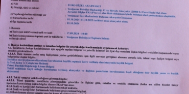 Belediyeden akaryakıt ve hazır beton ihalesi