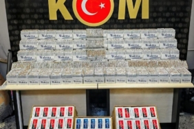 Bilecik'te gümrük kaçağı 66 bin makaron ele geçirildi