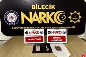Bozüyük'te 2 uyuşturucu şüphelisi yakalandı