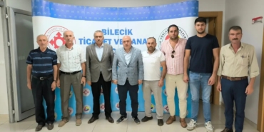 Gölpazarılı muhtarlardan Başkan Ergün'e ziyaret