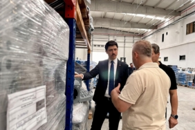 Kaymakam Kahraman'dan fabrika ziyaretleri