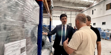 Kaymakam Kahraman'dan fabrika ziyaretleri