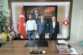 Rektör Kaplancıklı'dan Başkan Ergün'e ziyaret