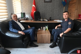 BAŞKAN'DAN KOMUTAN'A ZİYARET