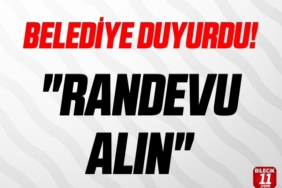 BELEDİYE DUYURDU!