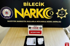 Bilecik'te şüphelinin üzerinde uyuşturucu bulundu