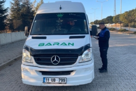 Bozüyük'te servis araçları denetlendi