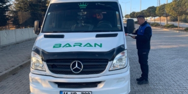Bozüyük'te servis araçları denetlendi