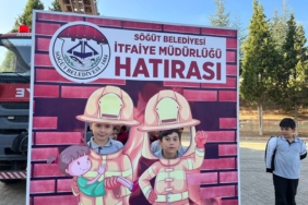 İlköğretim öğrencileri yangın söndürmeyi öğrendi