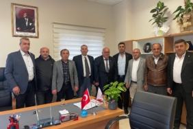 MUHTARLARDAN ŞAHAN'A ZİYARET