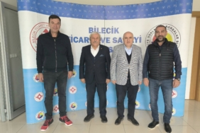 Münür Şahin'den Başkan Ergün'e ziyaret
