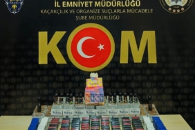 Bilecik'te gümrük kaçağı 7 bin 440 dolu makaron ele geçirildi