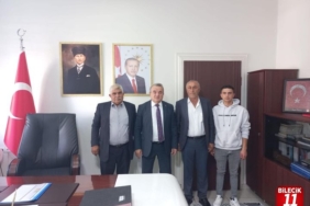 Bolvadin’den Kaymakam Öztürk’e ziyaret