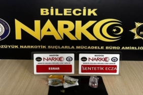 Bozüyük'te uyuşturucu operasyonunda 3 zanlı yakalandı