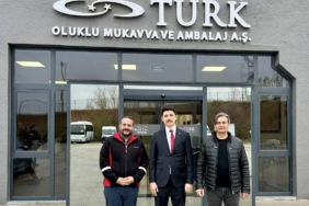 Kaymakam Kahraman'dan fabrika ziyareti