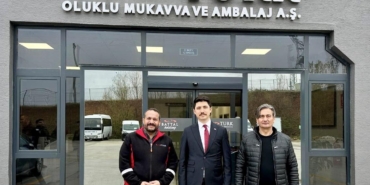 Kaymakam Kahraman'dan fabrika ziyareti