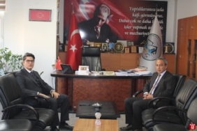KAYMAKAM KAYA'DAN BAŞKAN ÖZDEN'E ZİYARET