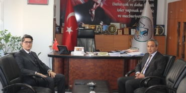 KAYMAKAM KAYA'DAN BAŞKAN ÖZDEN'E ZİYARET