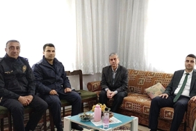 Kaymakam Kılıç'tan şehit ailelerine ziyaret