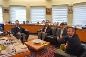 Rektör Kaplancıklı'dan Porland Firmasına ziyaret