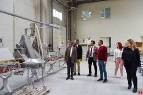 Rektör Kaplancıklı'dan Torrecid Frit ve Glazür San. Ve Tic. Ltd. Şti Firmasına ziyaret