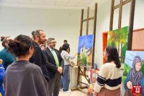 Rektör Kaplancıklı Güzel Sanatlar Öğrencileri ile buluştu