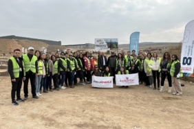 Zorlu Enerji çalışanları 450 fidanı toprakla buluşturdu