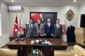 BAŞKANLARDAN AĞIR CEZA REİSİNE ZİYARET