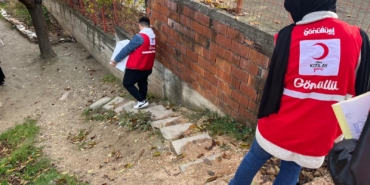 Bilecik'te Türk Kızılay'dan ihtiyaç sahiplerine gıda desteği