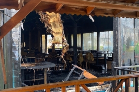 Bozüyük'te kafeteryada çıkan yangın söndürüldü