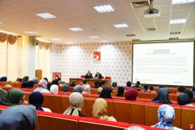 BŞEÜ'deki seminerde Diyanet İşleri Başkanlığının din ve eğitim hizmetleri tanıtıldı