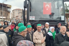 Dualarla Kutsal Topraklara uğurlandılar
