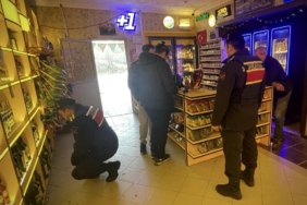 Jandarmadan sahte alkol denetimi