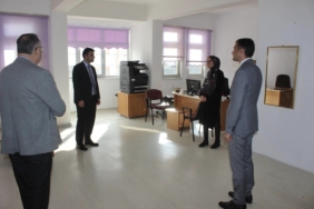 Kaymakam Kılıç'dam Milli Eğitim Müdürlüğü'ne ziyaret