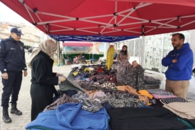 Kaymakamdan pazar ziyareti