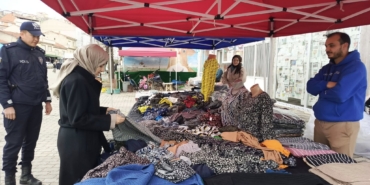 Kaymakamdan pazar ziyareti