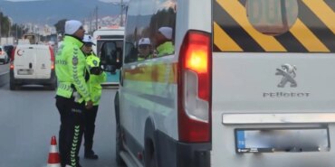5 bin 494 sürücüye işlem yapıldı