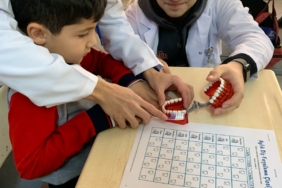 Ertuğrulgazi İlkokulu’nda Oral Hijyen Eğitimi